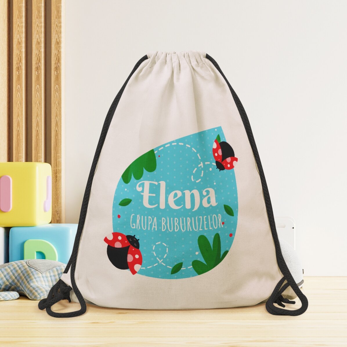 Zaino personalizzato con scritta - Coccinelle