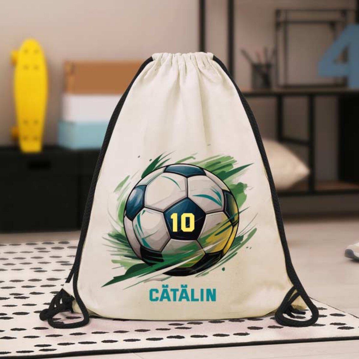Zaino personalizzato con scritta - Calcio