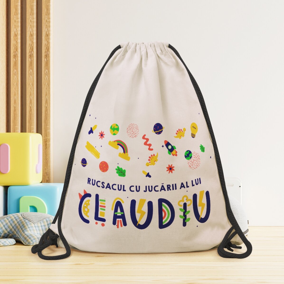 Zaino personalizzato con scritta - Giocattoli