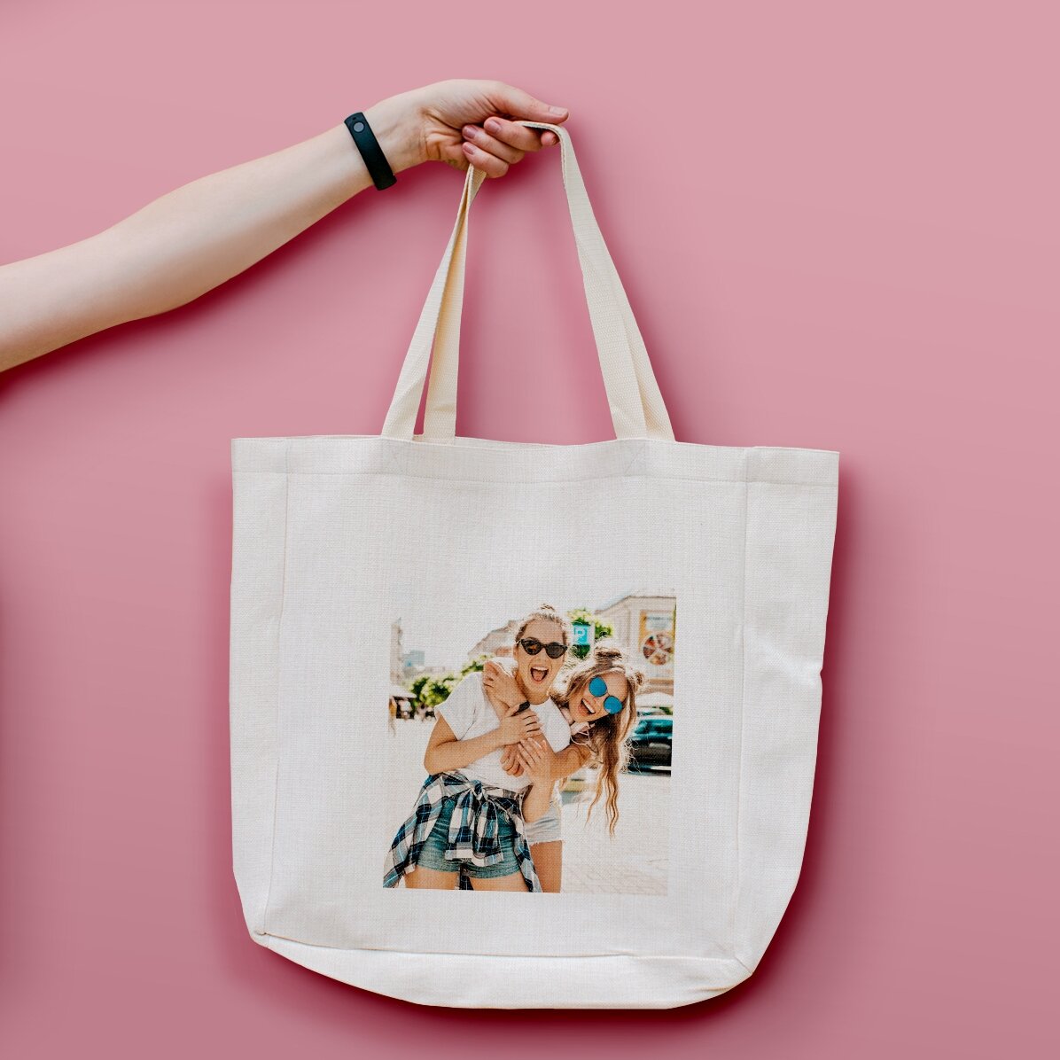 Borsa personalizzata con foto