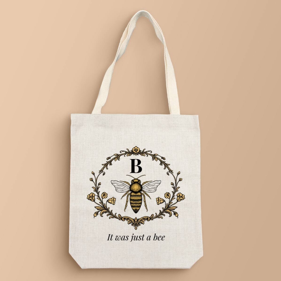 Borsa personalizzata con scritta - Bee