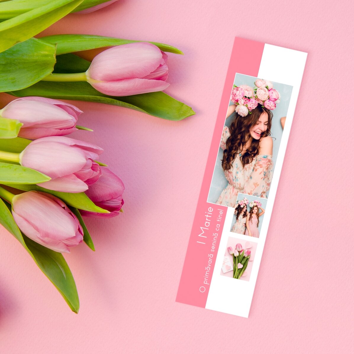 Segnalibro personalizzato con 3 foto e testo - You are special