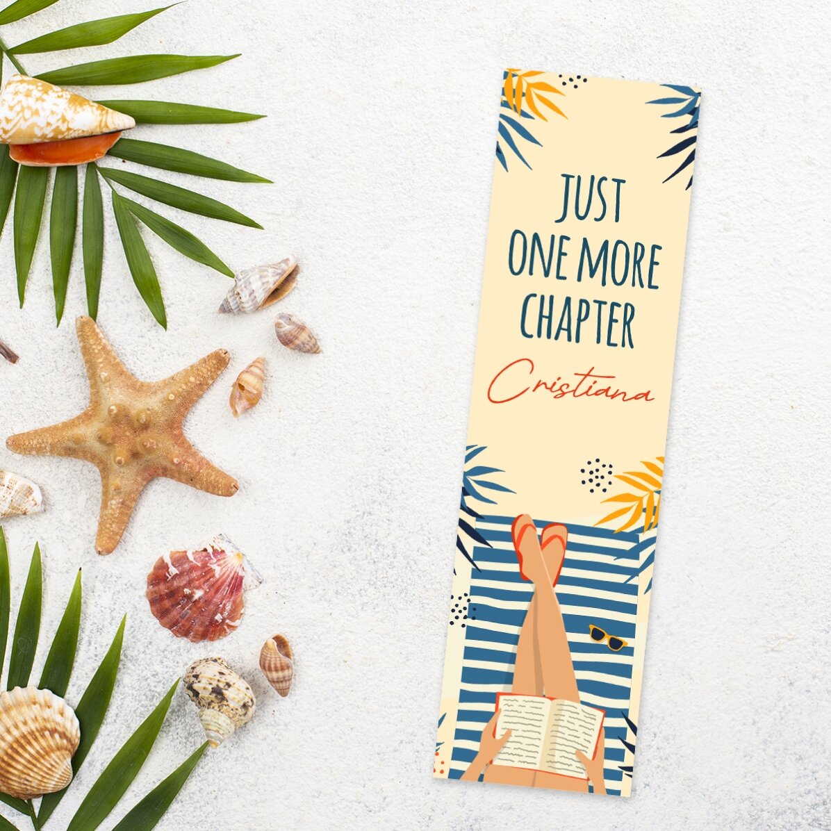 Segnalibro personalizzato con testo - Summer