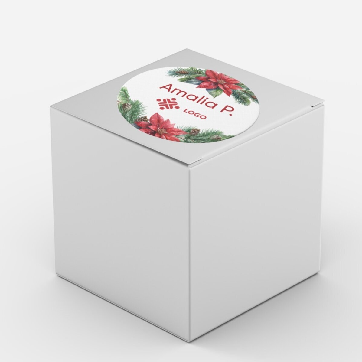 Set regalo di Natale personalizzato con logo e messaggio - Natale