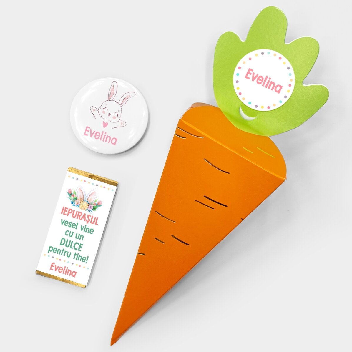 Set regalo di Pasqua - La carota delle sorprese