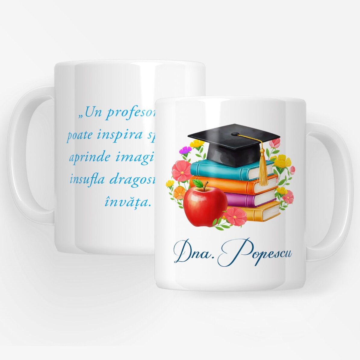 Set regalo per insegnanti - Diploma di fine studi