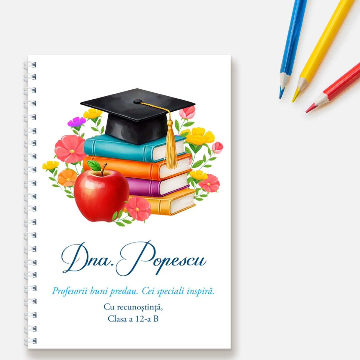 Set regalo per insegnanti - Diploma di fine studi