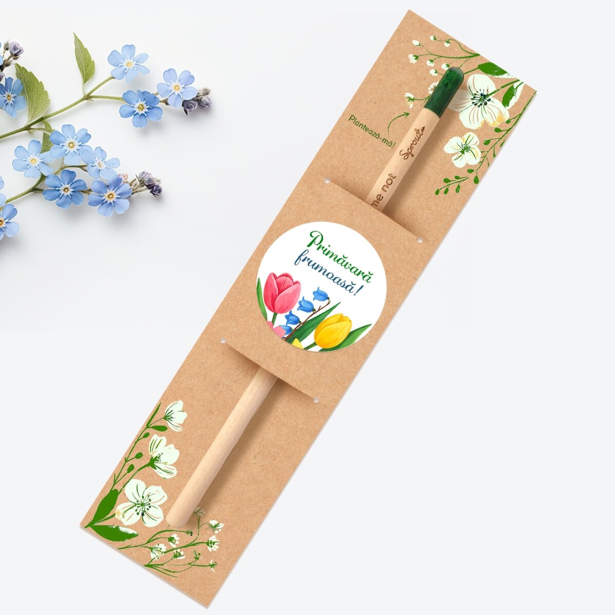 Gift set for teachers - Books and flowers