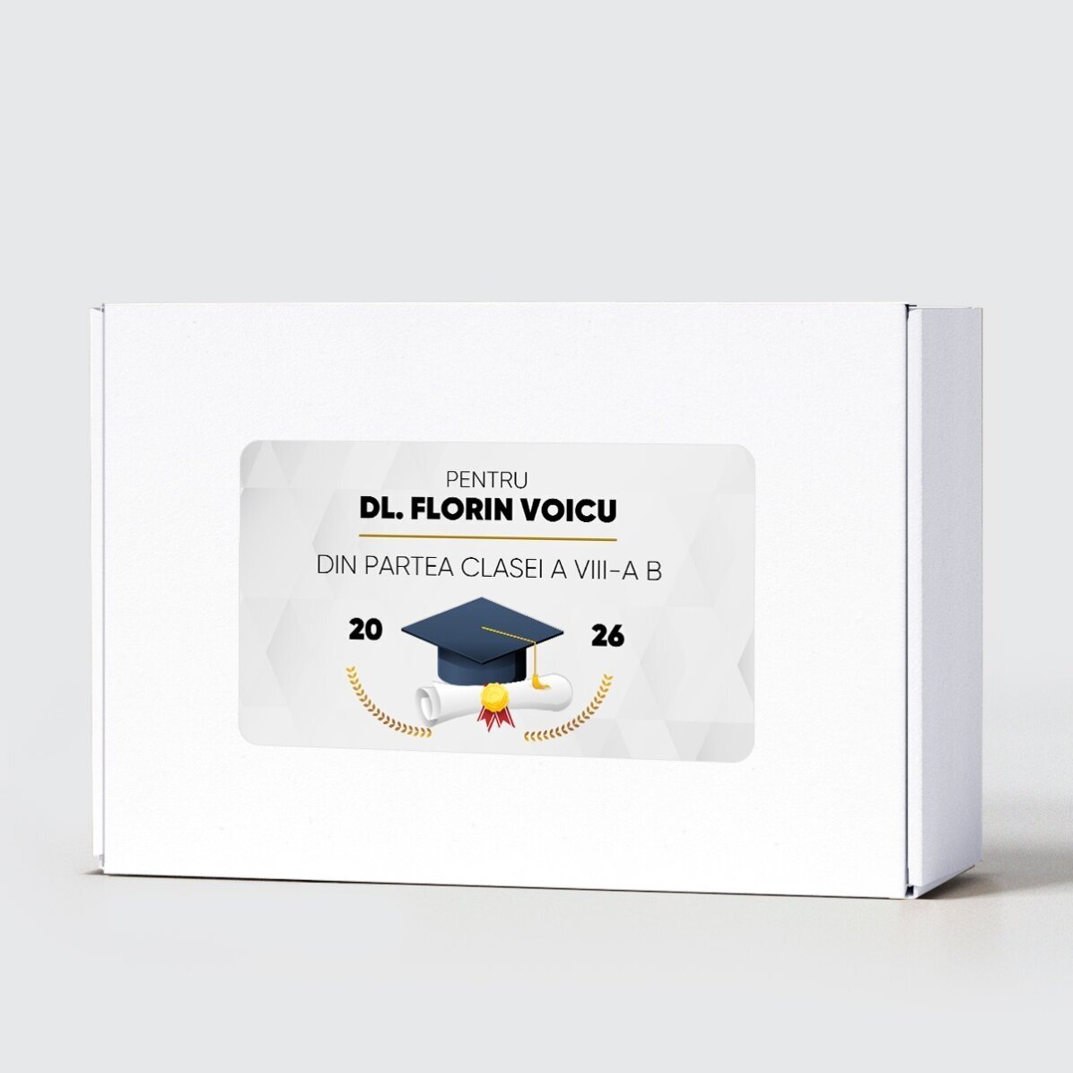 Set regalo per insegnanti/responsabili di classe - Diploma di fine studi