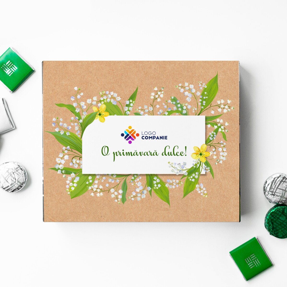 Set regalo personalizzato con logo - 1 e 8 marzo