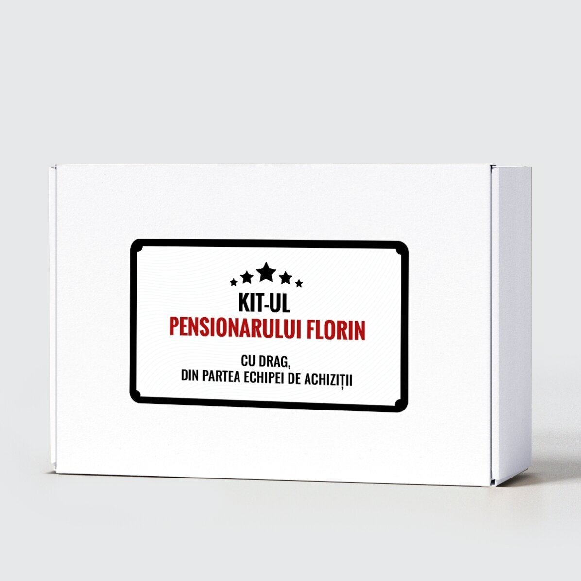 Set regalo personalizzato - La leggenda si è ritirata