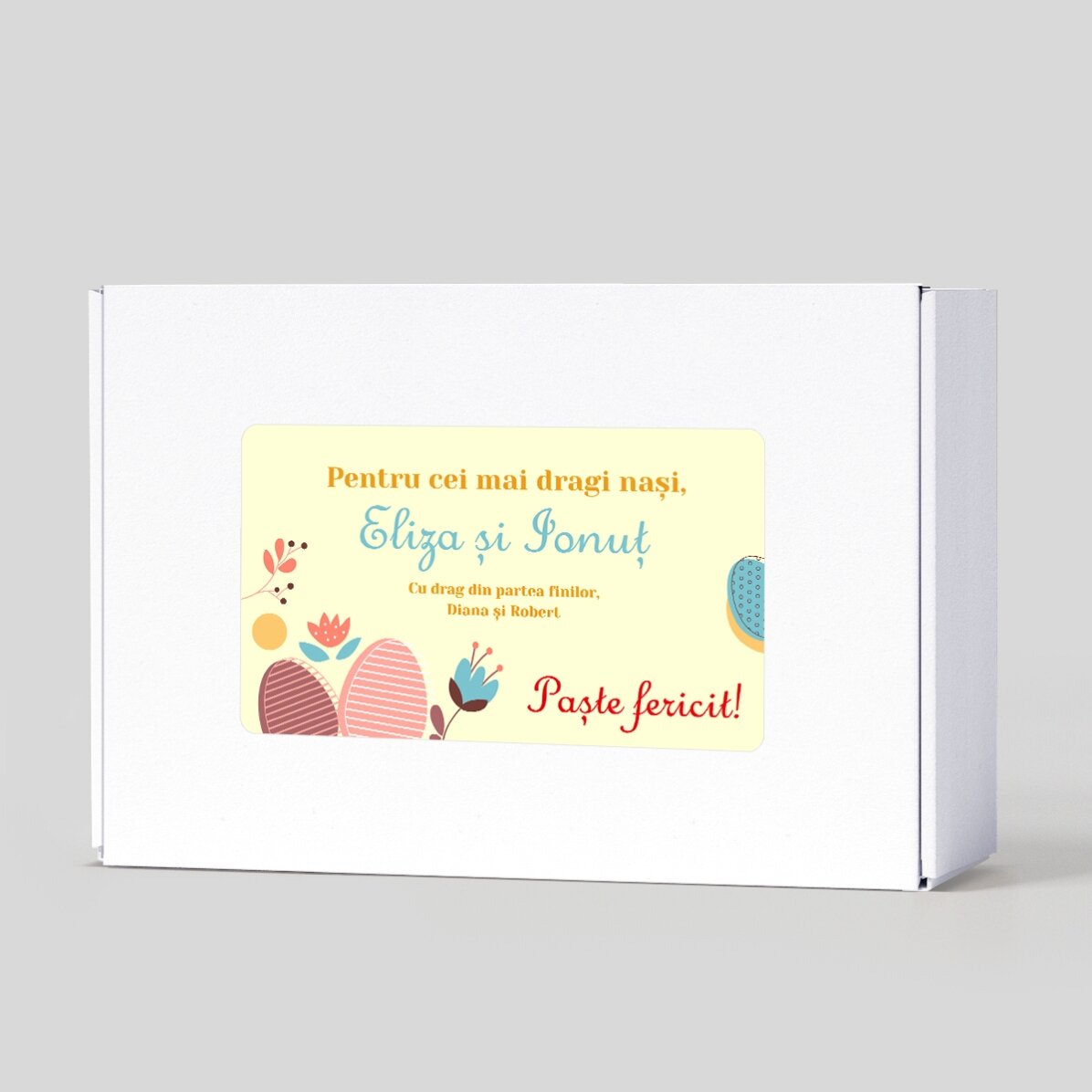 Set regalo personalizzato per i padrini - Buona Pasqua