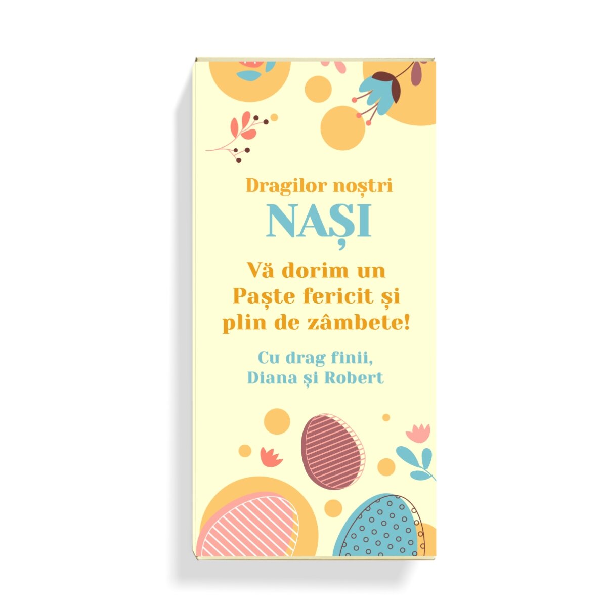 Set regalo personalizzato per i padrini - Buona Pasqua