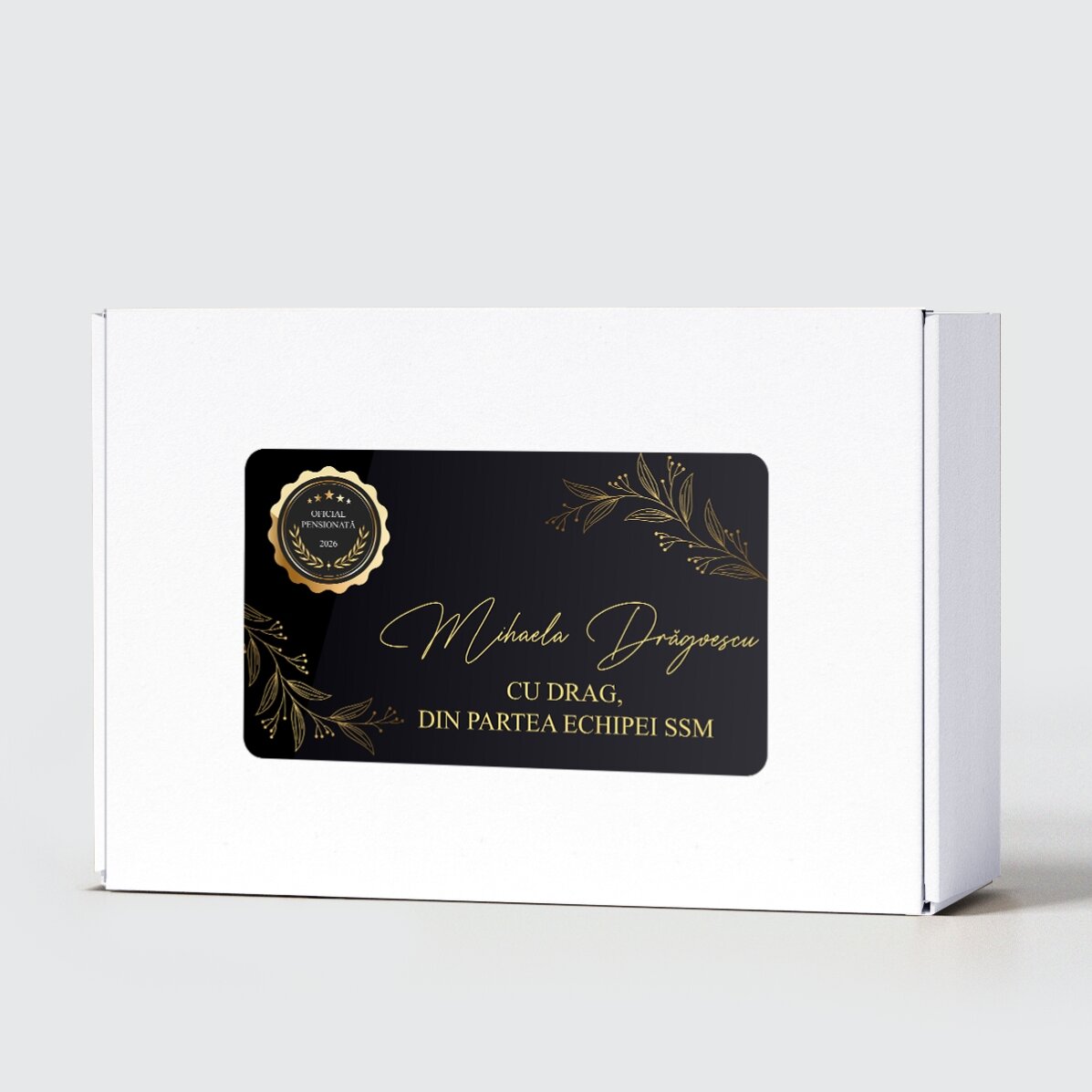 Set regalo personalizzato per il pensionamento
