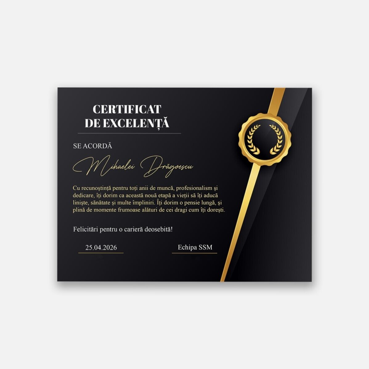 Set regalo personalizzato per il pensionamento