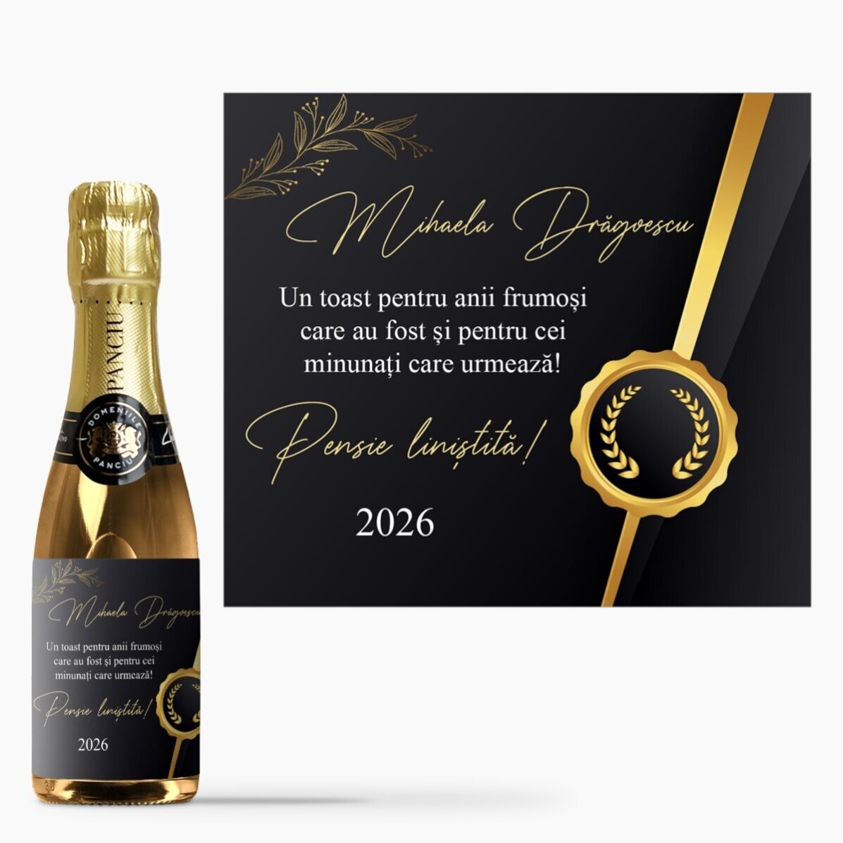 Set regalo personalizzato per il pensionamento