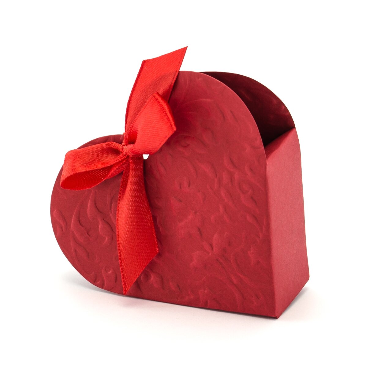 Set di scatole regalo a forma di cuore pieghevoli