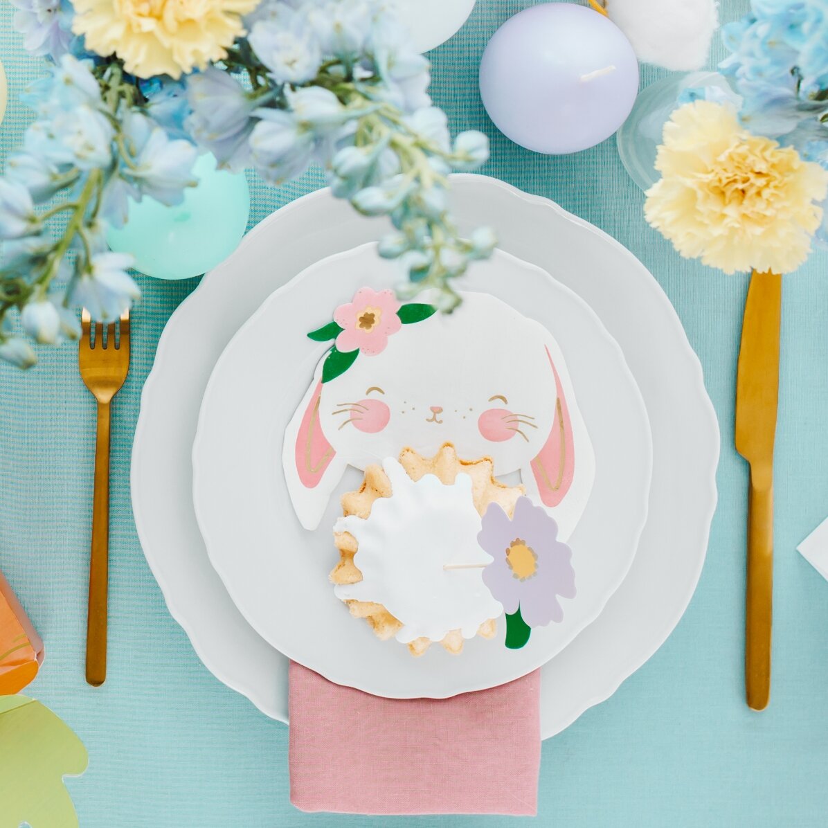 Set di 20 tovaglioli decorativi - Bunny