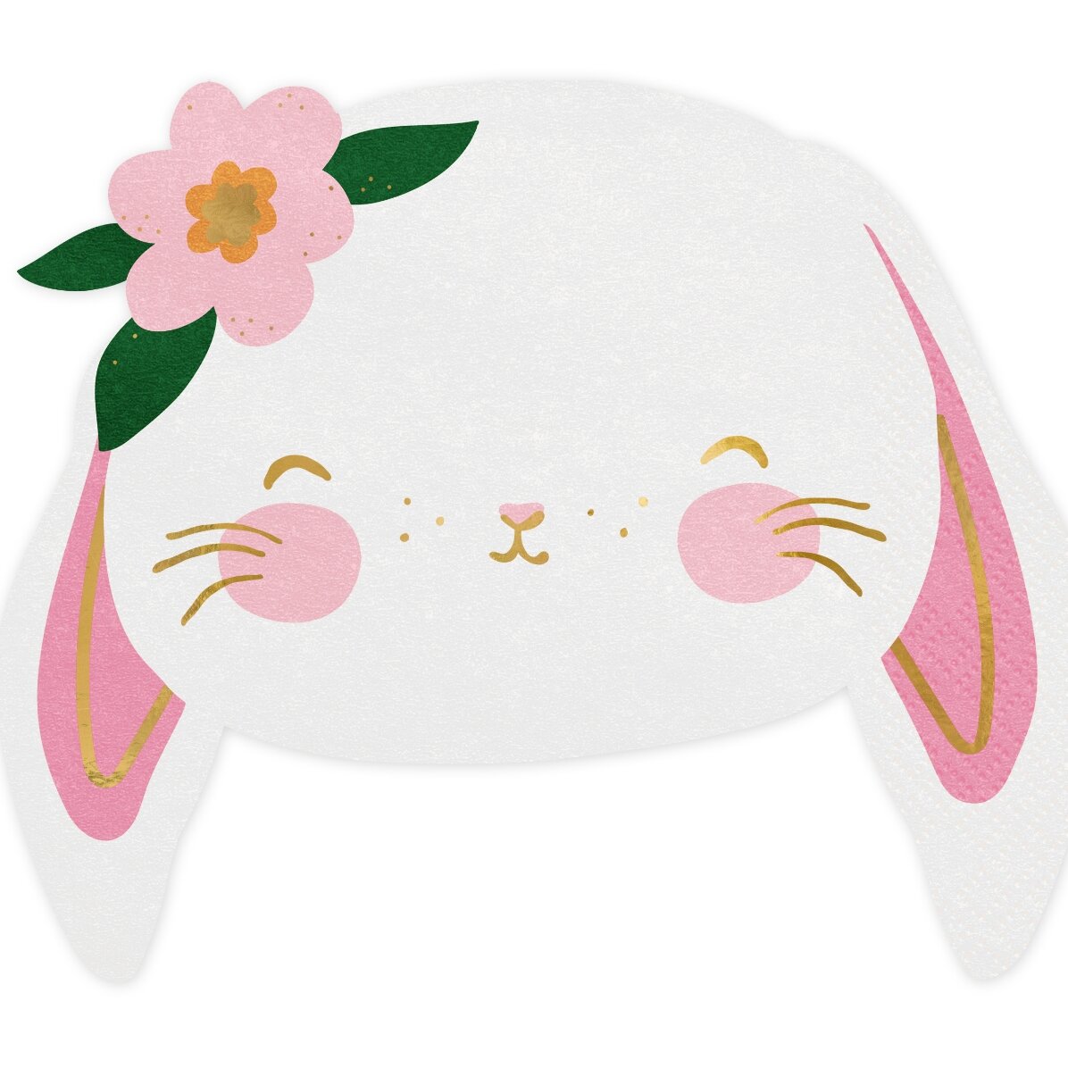 Set di 20 tovaglioli decorativi - Bunny