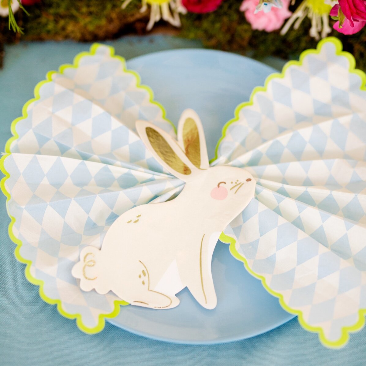 Set di 20 tovaglioli decorativi - Coniglietto