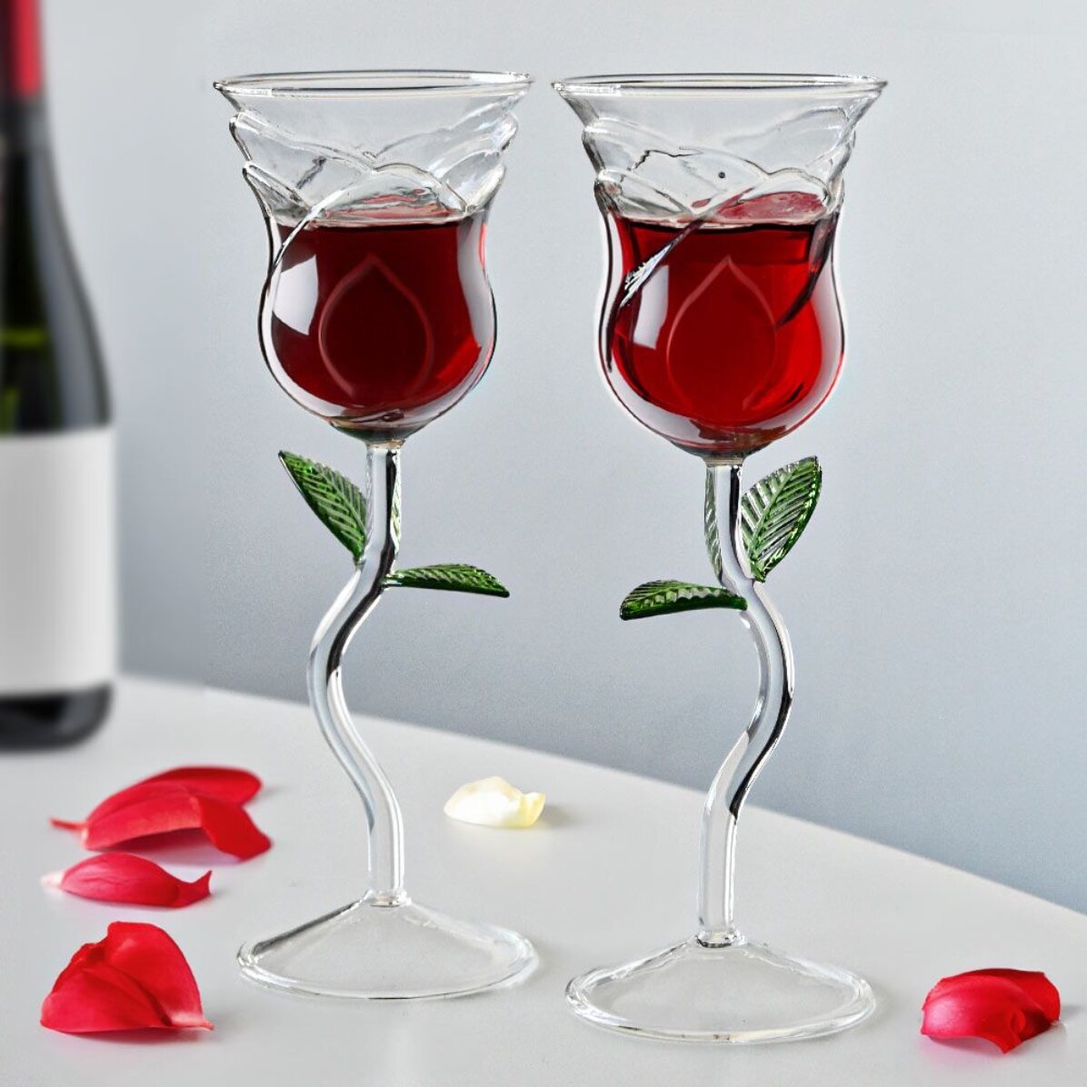 Set di due bicchieri - Rose