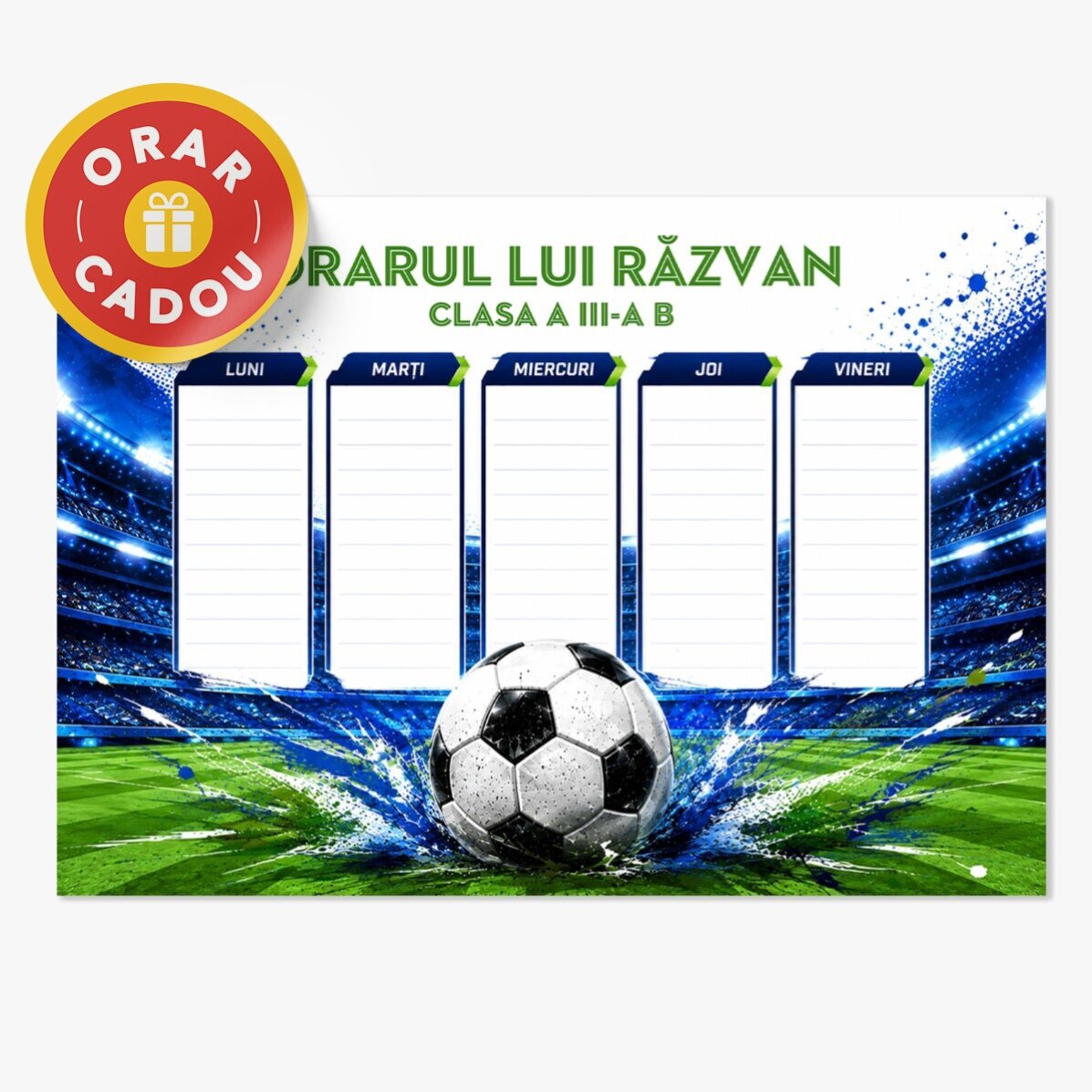 Set personalizzato per la scuola - Calcio