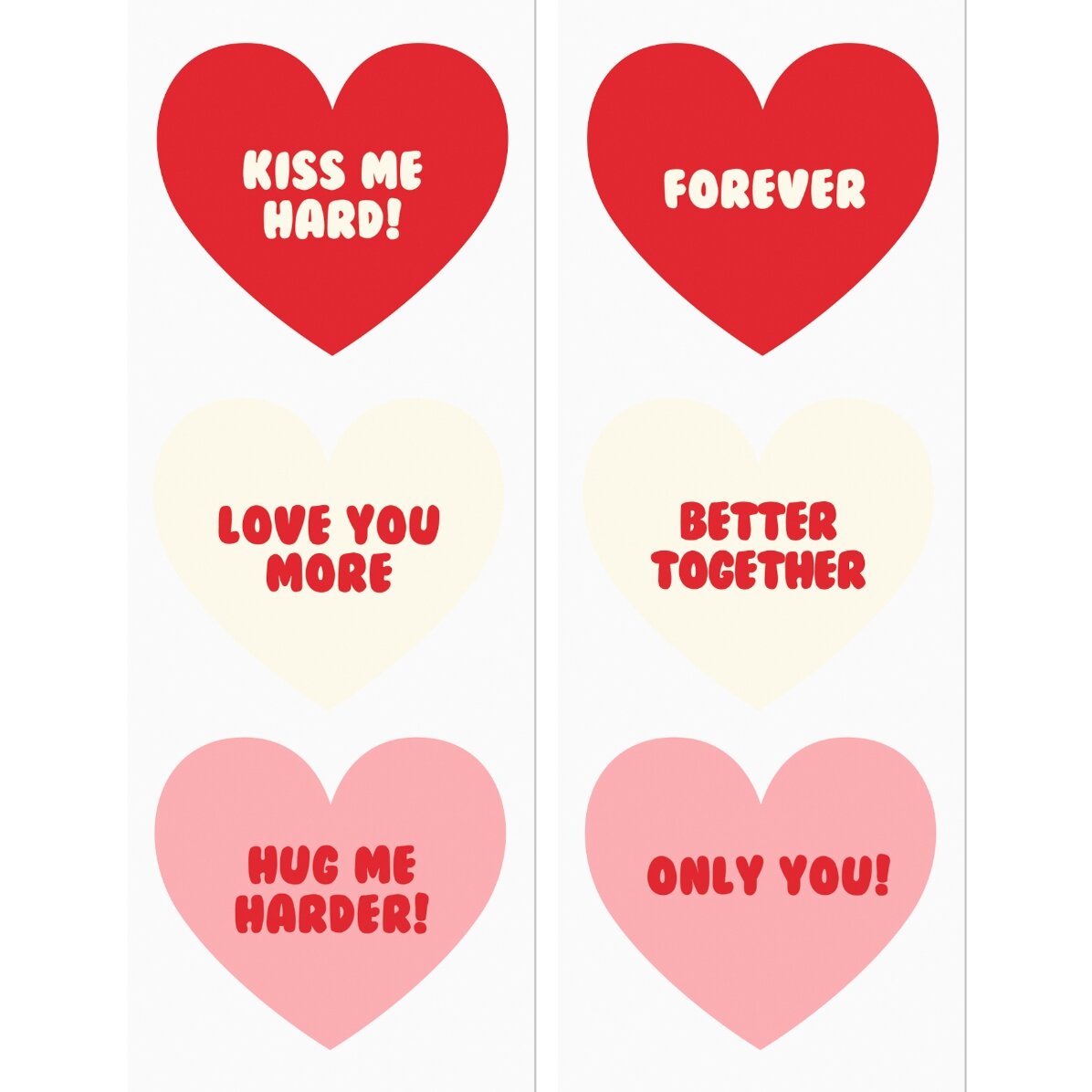 Set di bustine regalo - Sweet love