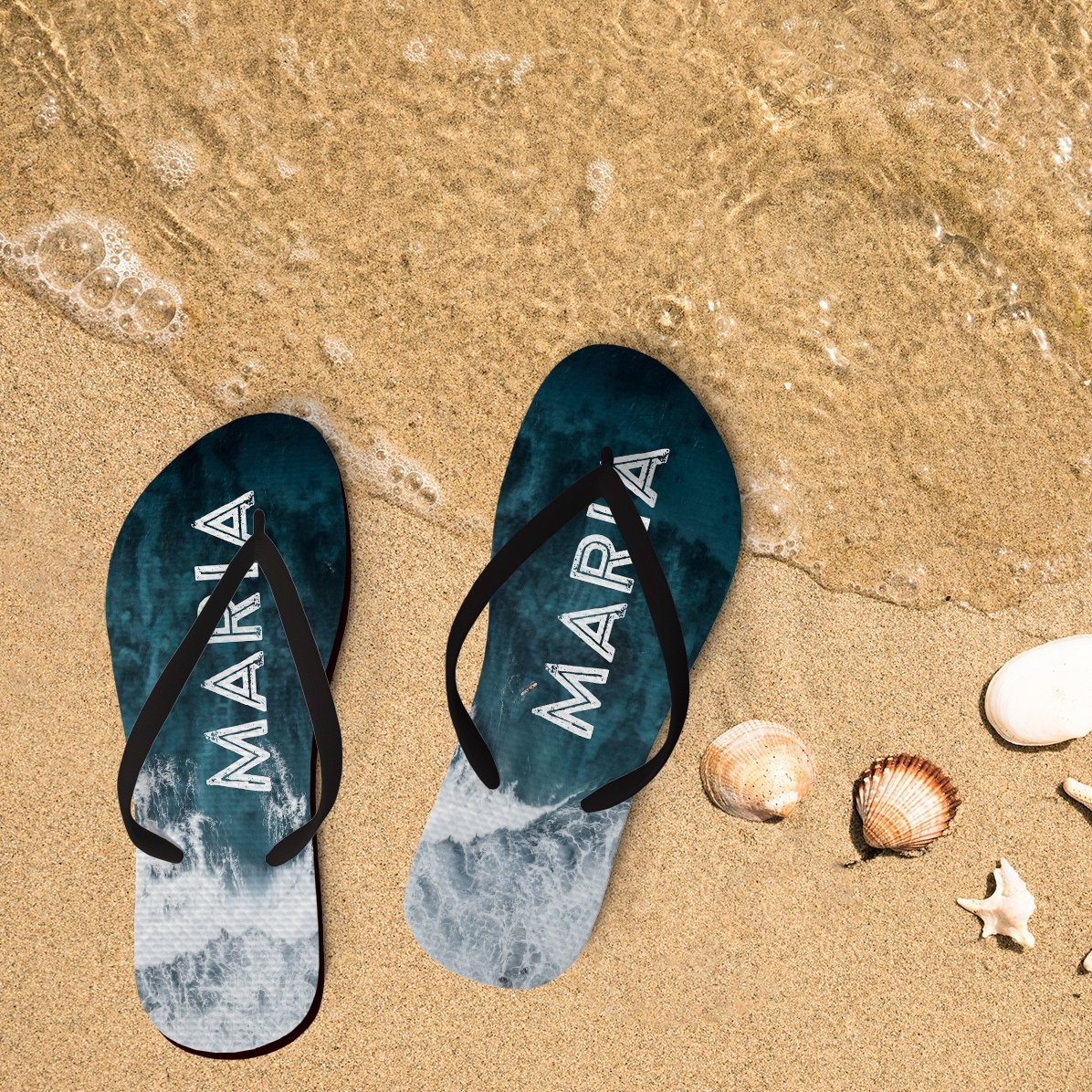 Infradito personalizzate con nome - Ocean