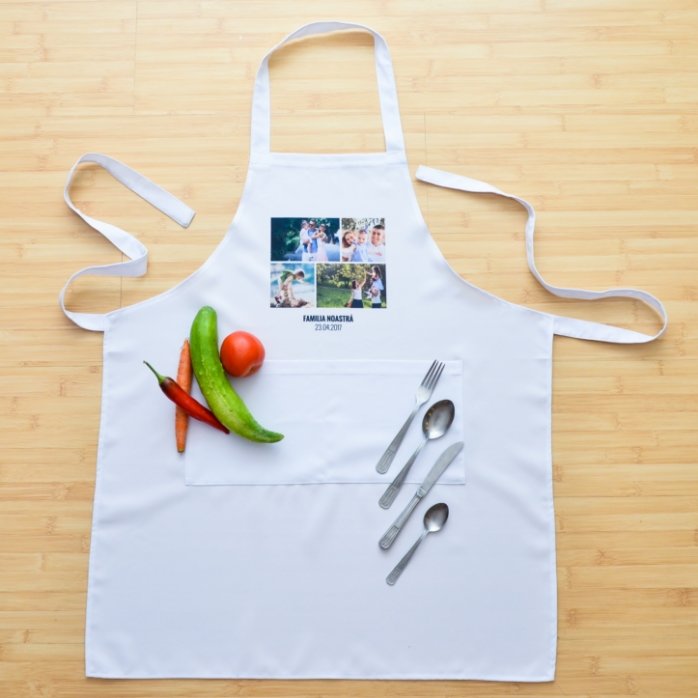 Set personalizzato con 4 foto e testo