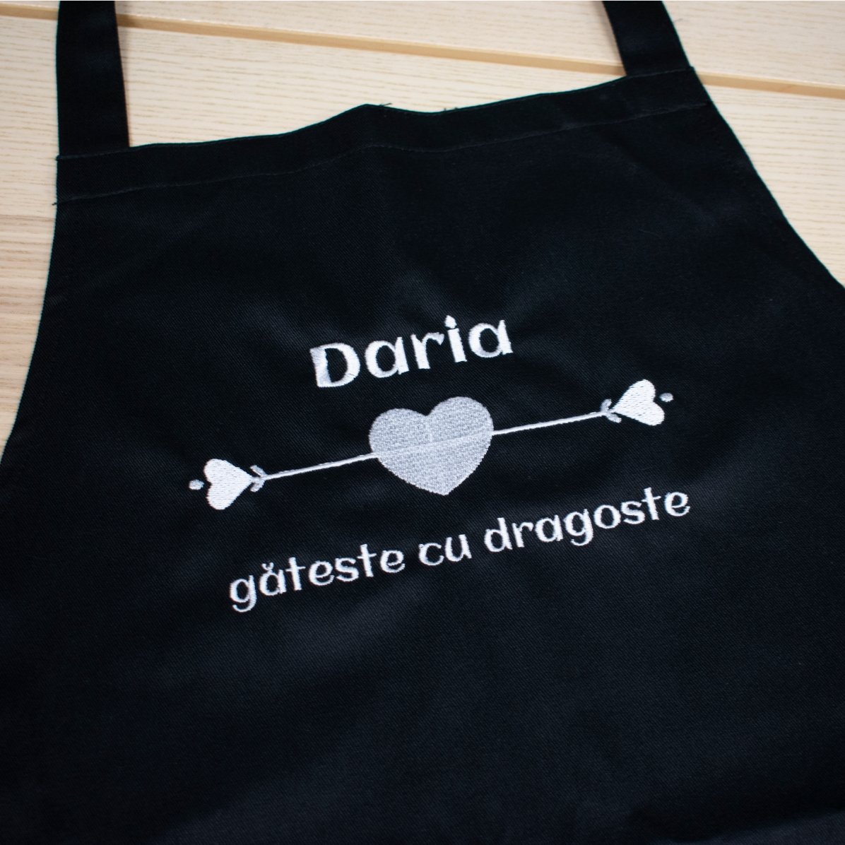 Set personalizzato con scritta - Cuciniamo con amore