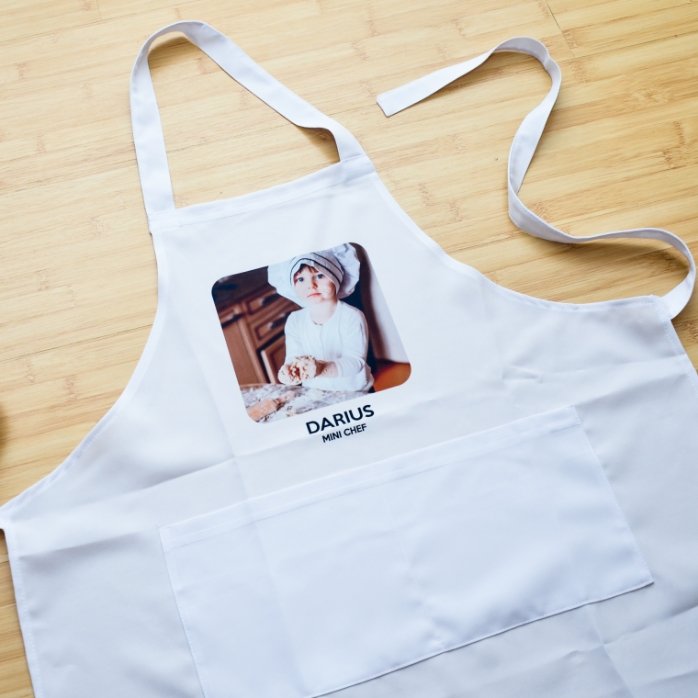 Set personalizzato con una foto e un testo