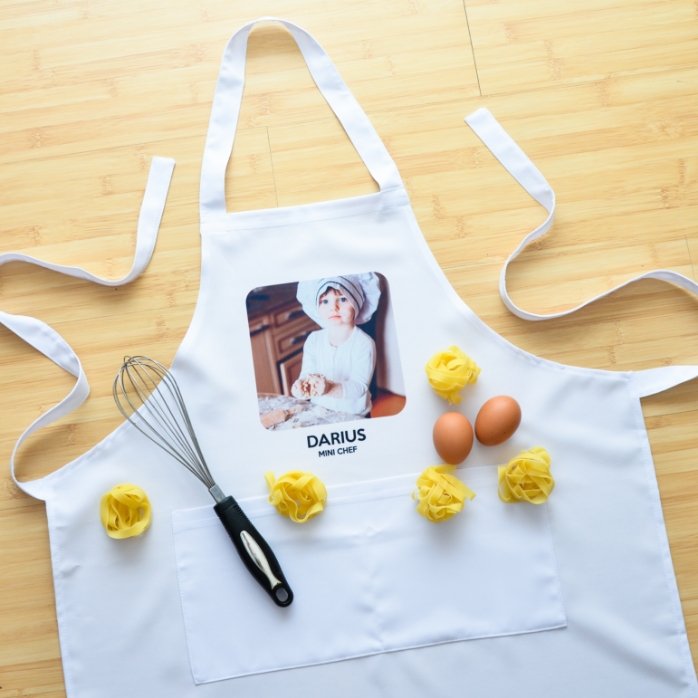 Set personalizzato con una foto e un testo
