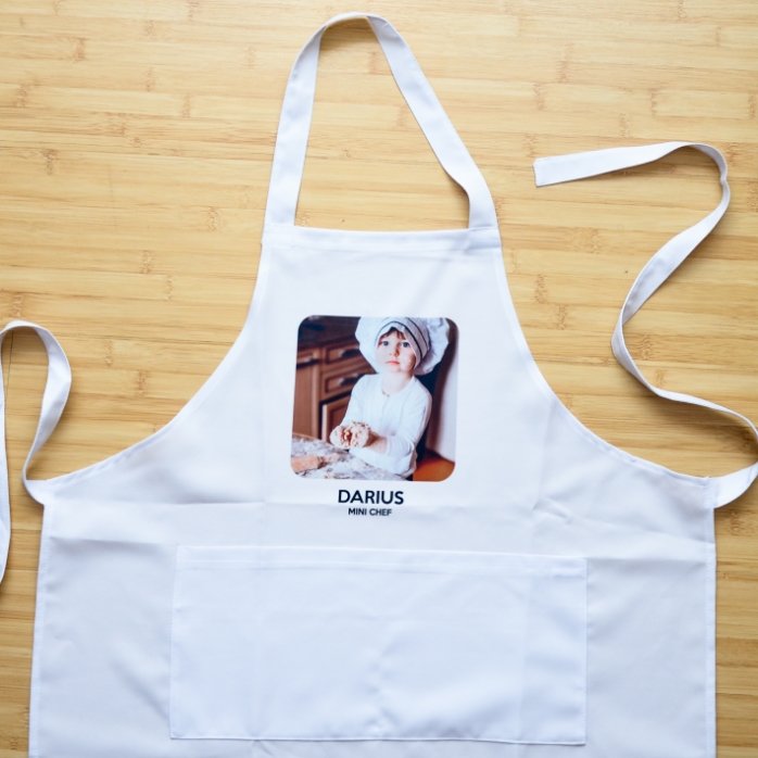 Set personalizzato con una foto e un testo