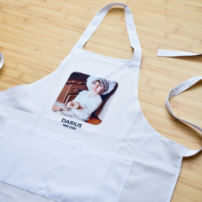 Set personalizzato con una foto e un testo