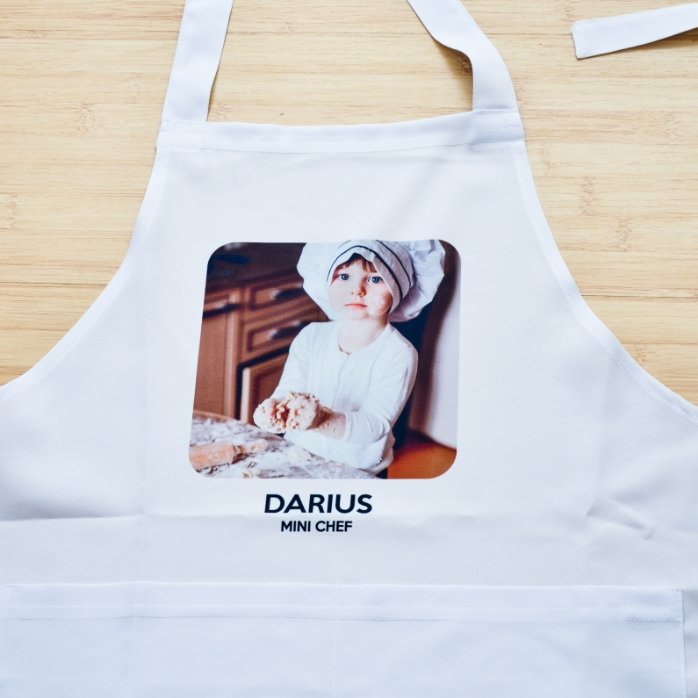 Set personalizzato con una foto e un testo