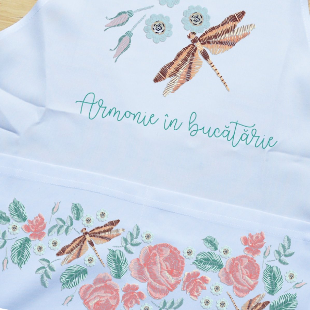 Set personalizzato con testo - Armonia in cucina
