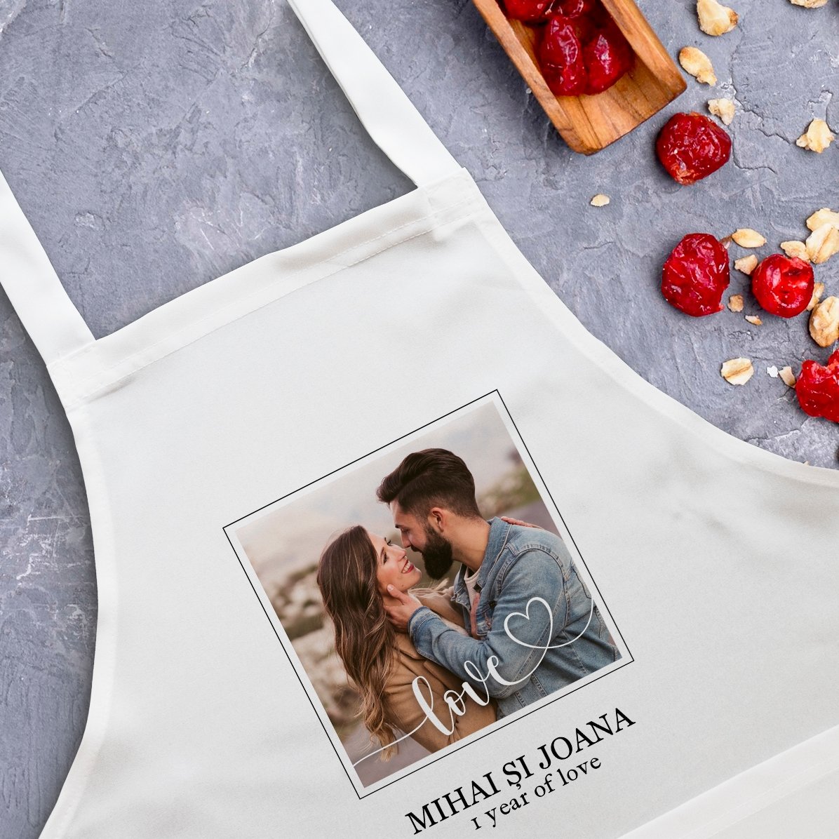 Set personalizzato con testo e foto - Love