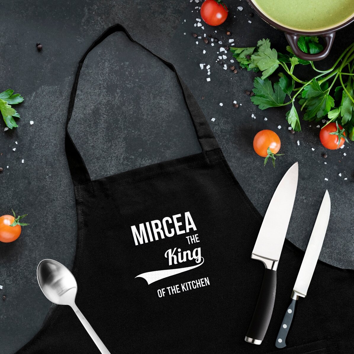Grembiule personalizzato - King of the Kitchen