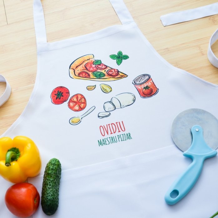 Grembiule personalizzato - Maestru Pizzar