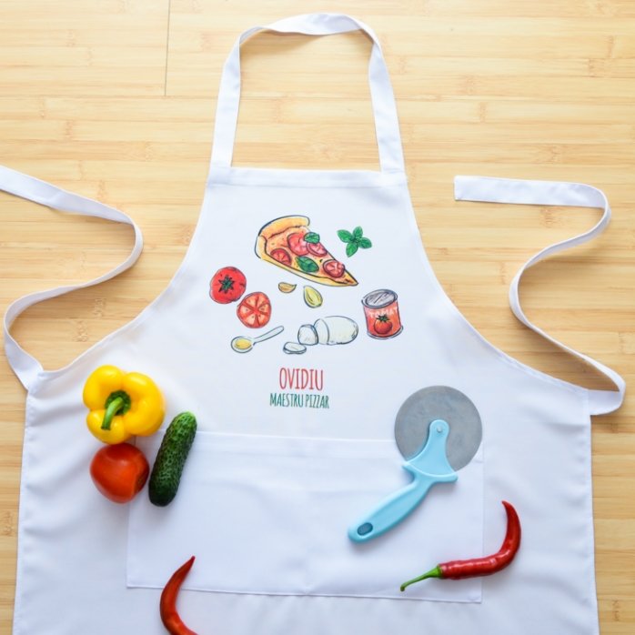 Grembiule personalizzato - Maestru Pizzar