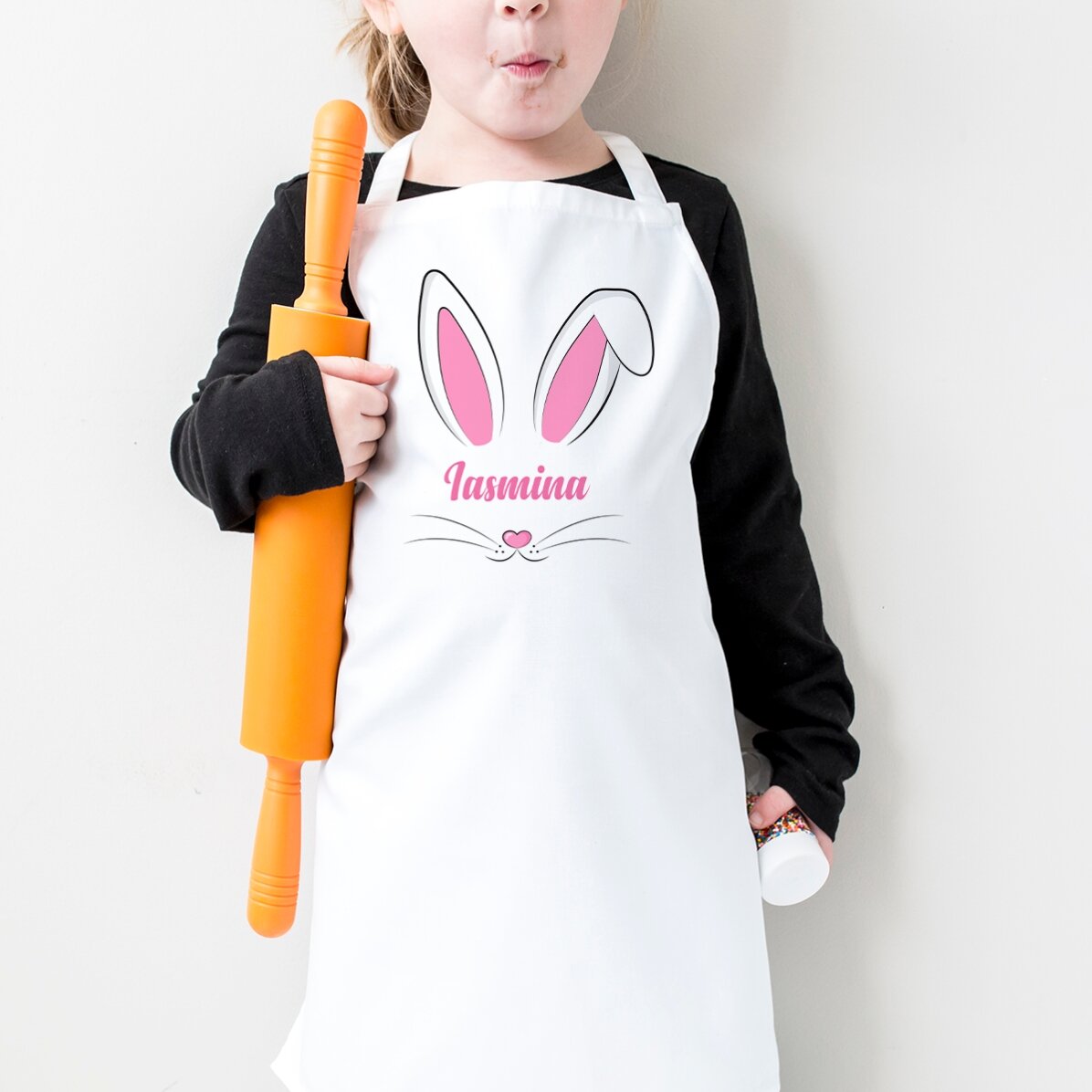 Modello personalizzato per bambini con scritta - Bunny