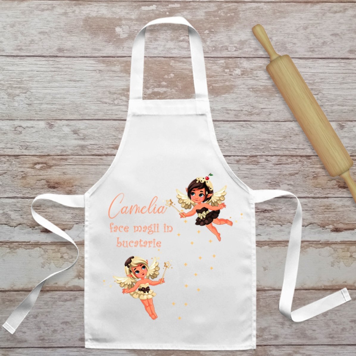 Set personalizzato per bambini con scritta - Magia in cucina