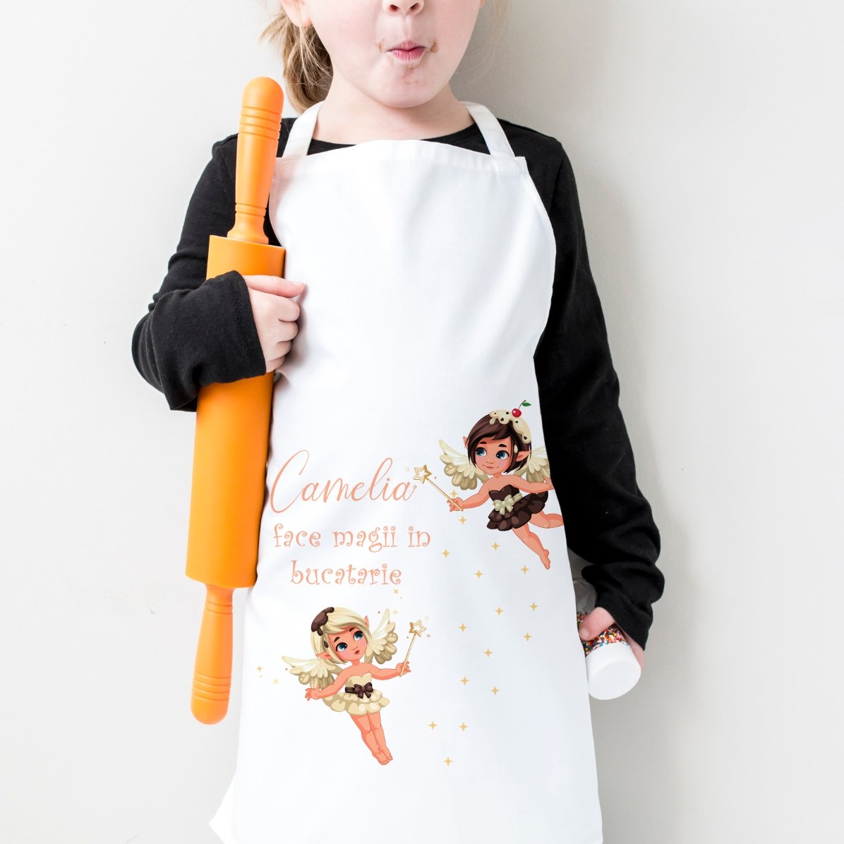 Set personalizzato per bambini con scritta - Magia in cucina