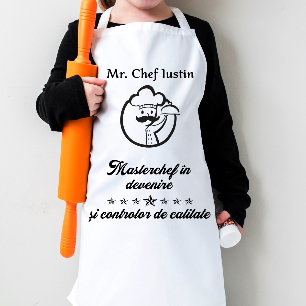 T-shirt personalizzata per bambini con scritta - Masterchef