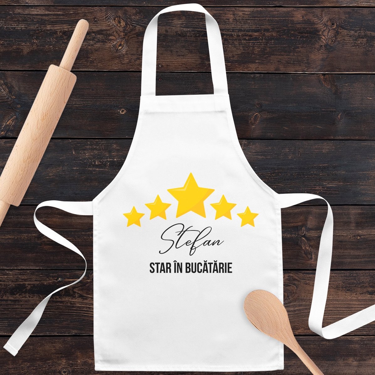 T-shirt personalizzata per bambini con scritta - Star in cucina