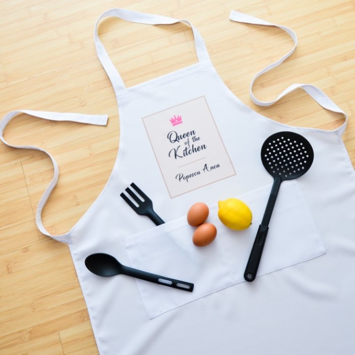 Modello bianco personalizzato - Queen Of The Kitchen