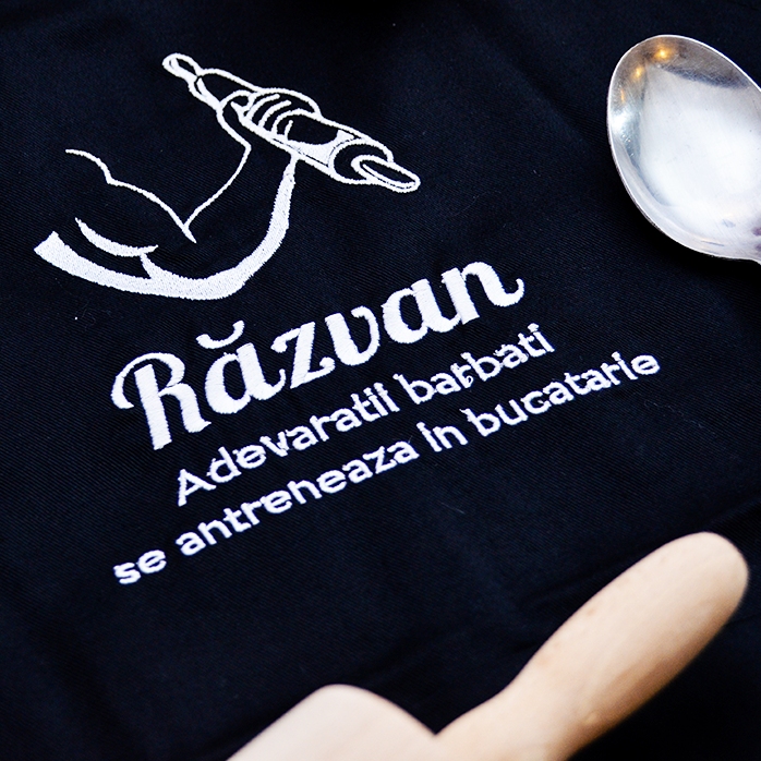 Set personalizzato con scritta - Sport in cucina