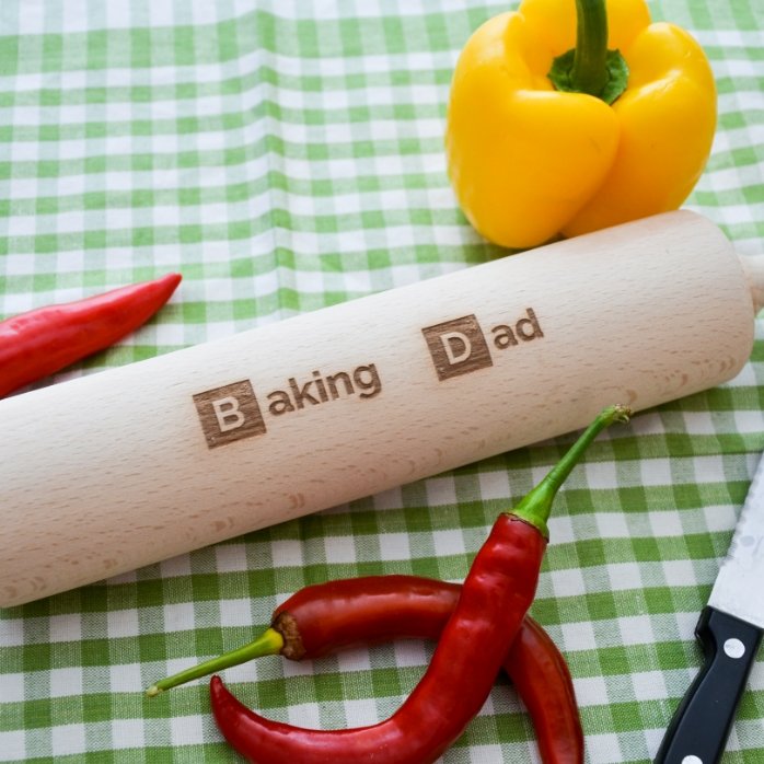 Spatola da cucina in legno personalizzata - Baking Person