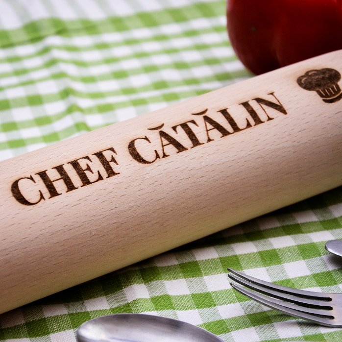 Mestolo in legno personalizzato - Chef