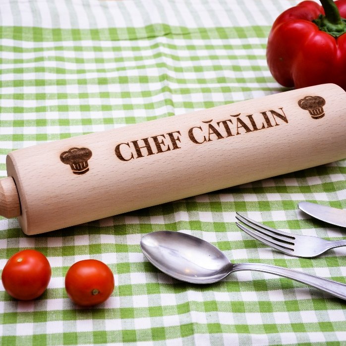 Mestolo in legno personalizzato - Chef